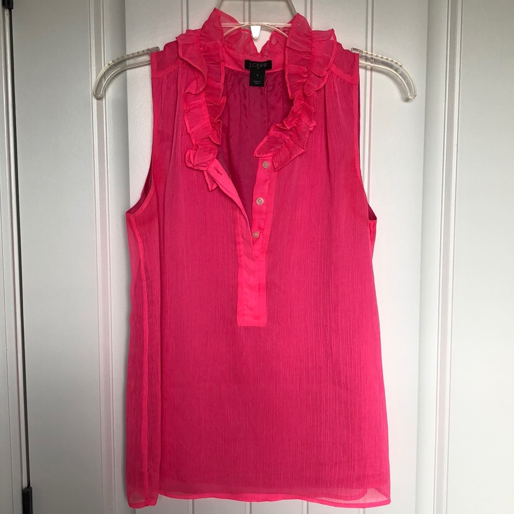 Jcrew Satin Tank